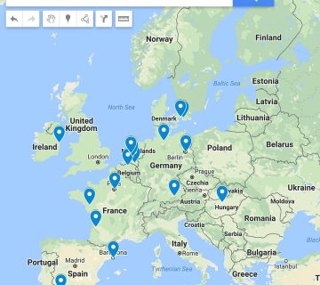 التعاون على الخرائط: مشاركة وتحرير القوائم في جوجل مابس بفعالية.